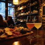 Le p'tit perrière - la cave à vin à Grenoble : verres de vins nature