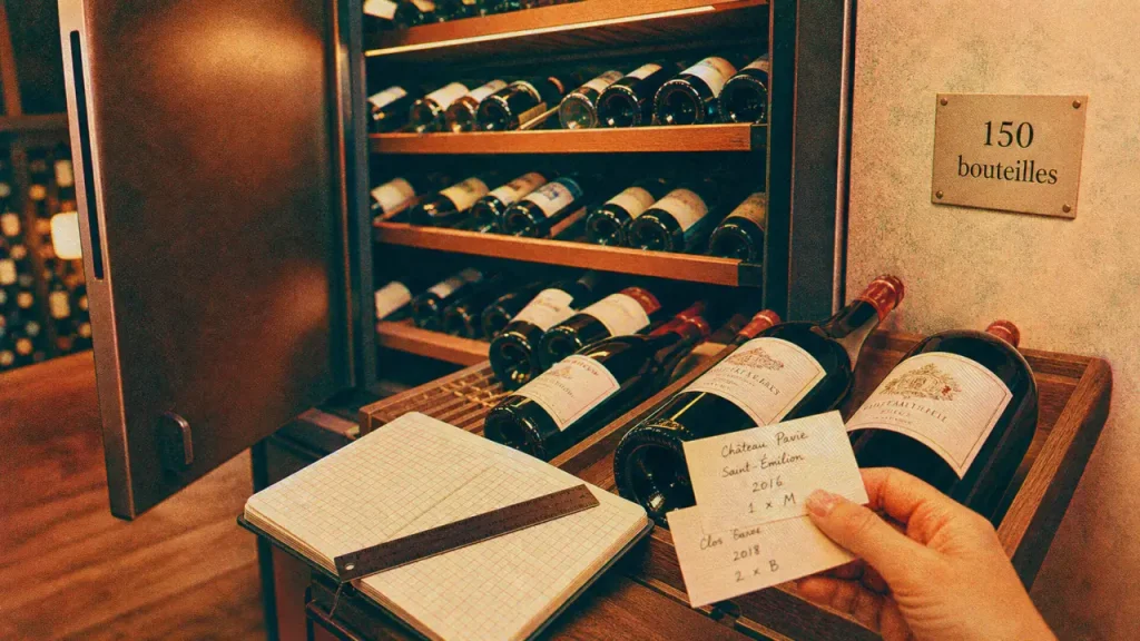 Cave à vin 150 bouteilles : la bonne taille pour garder, servir et trier sans saturer les clayettes