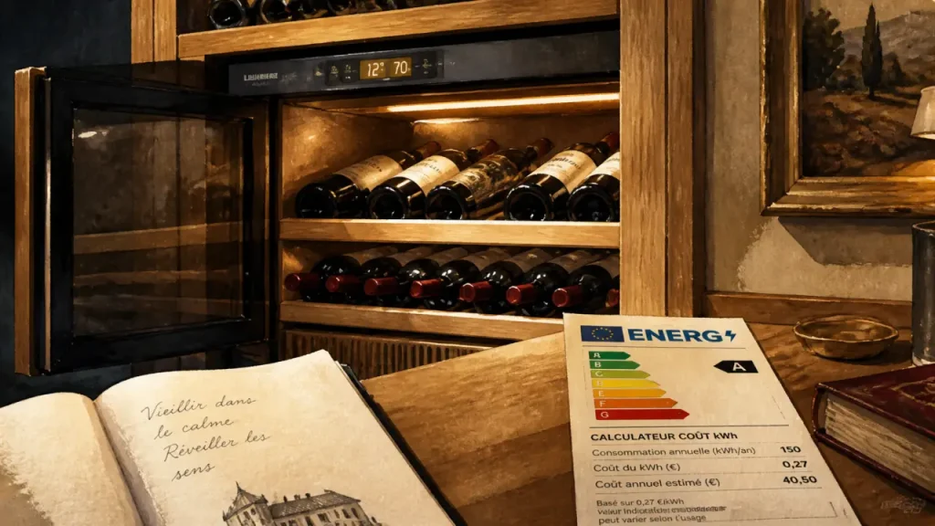 Cave à vin classe A : économies réelles ou étiquette trompeuse ?