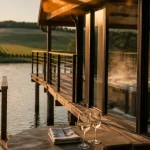 Les lodges des grands crus : spa privatif, lodges bois, vignes et jacuzzi