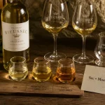Vin blanc bordeaux sec moelleux liquoreux en cave
