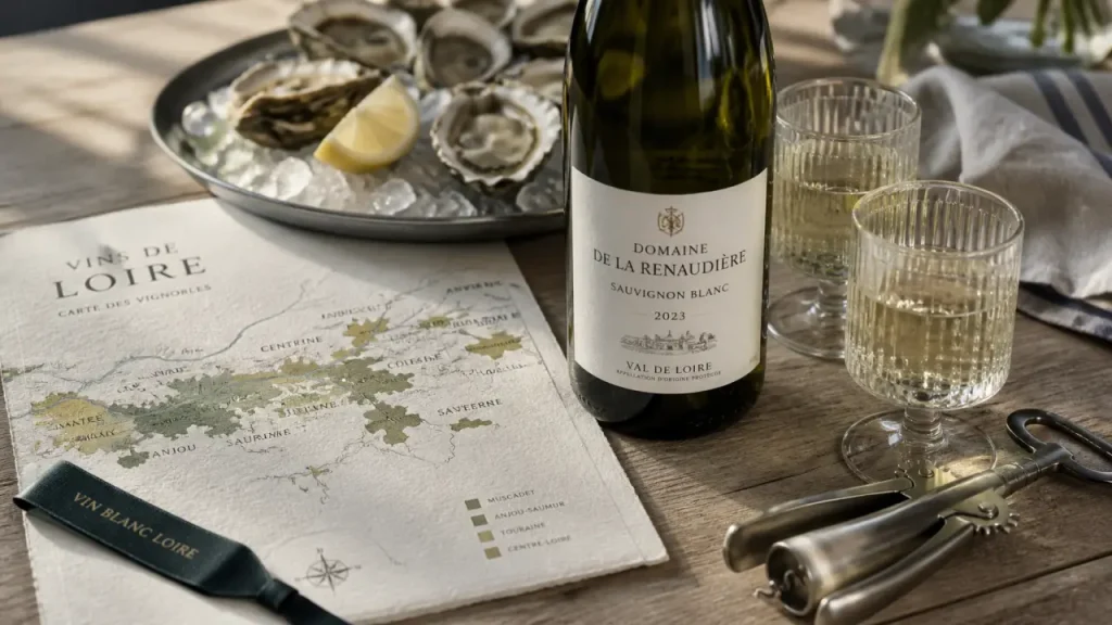 Sec, minéral ou moelleux : quel vin blanc de Loire choisir selon le plat ?