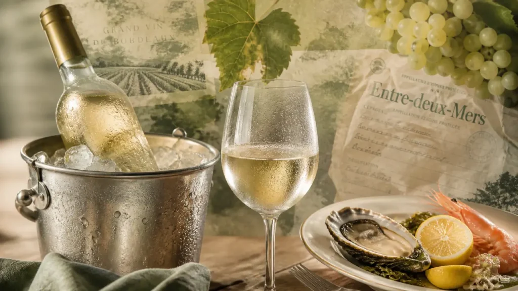 Entre-deux-Mers : le blanc sec bordelais à 8 à 11°C, entre agrumes et fruits de mer