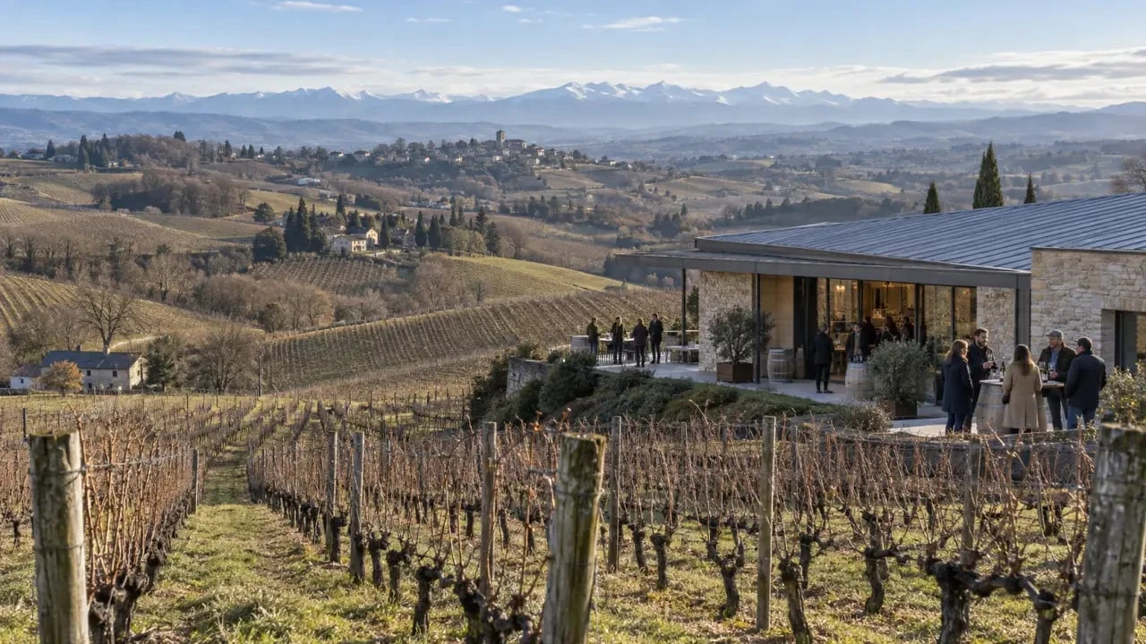 Route des vins Jurançon 2025 dans les coteaux viticoles du Béarn
