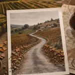 Route des grands crus en Bourgogne : 60 km Dijon Beaune Côte de Nuits, route et vignes
