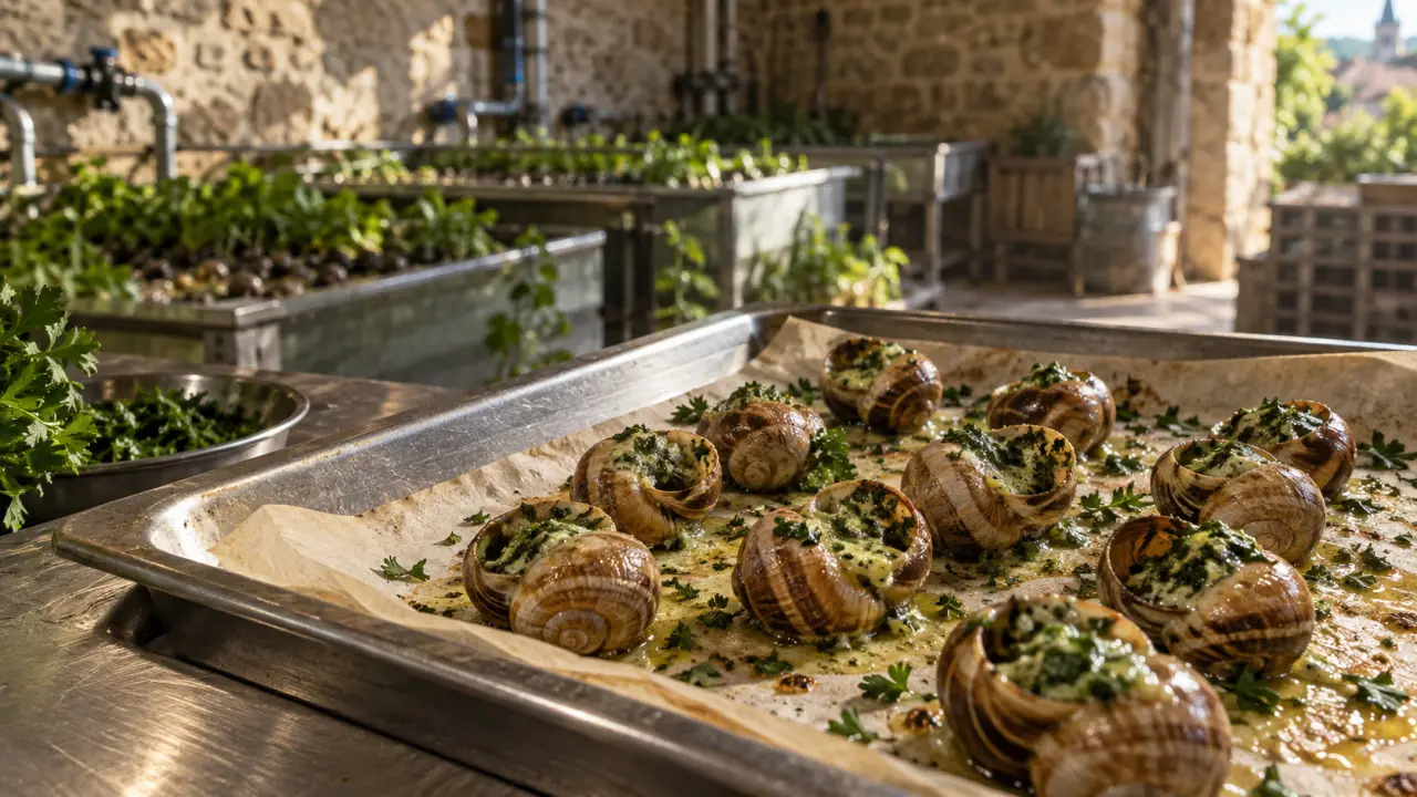 sarl l'escargot des grands crus à Bouzy : escargots à la bourguignonne, atelier artisanal