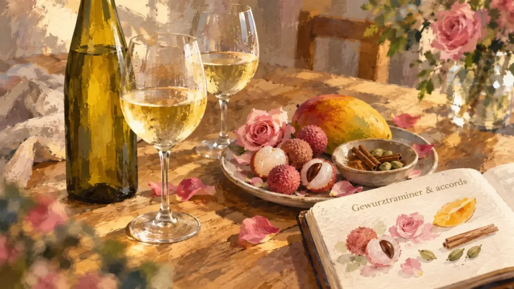 Le Gewurztraminer, un vin blanc d’Alsace aussi sec que moelleux