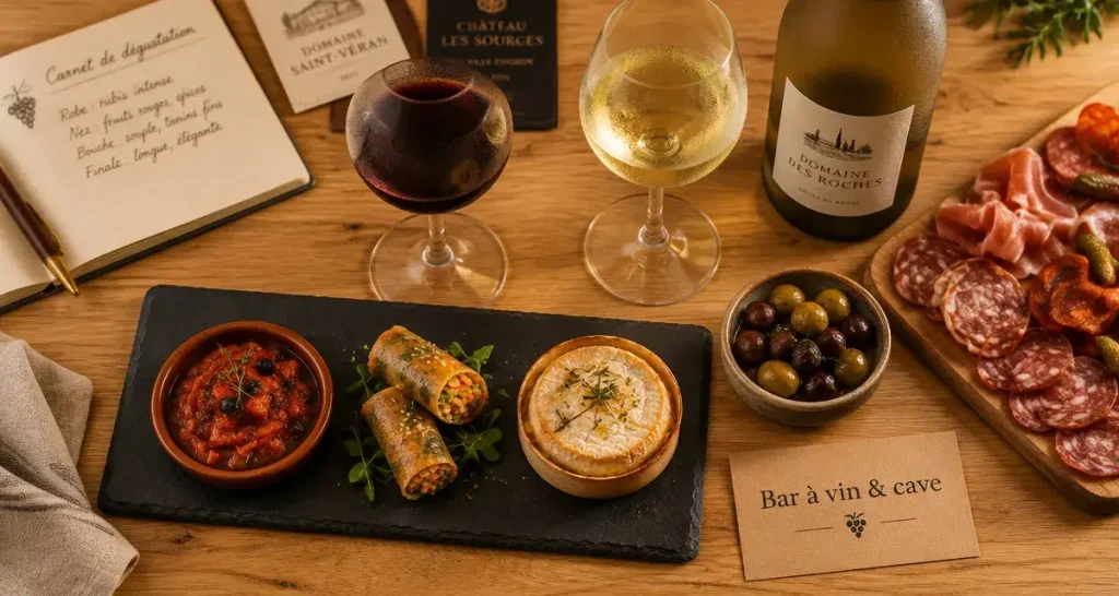 Bamboche à Vourles : 800 références, 6 vins au verre et un apéro à partager