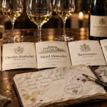 Grands crus montrachet : cinq étiquettes de blancs de Chardonnay (Montrachet)