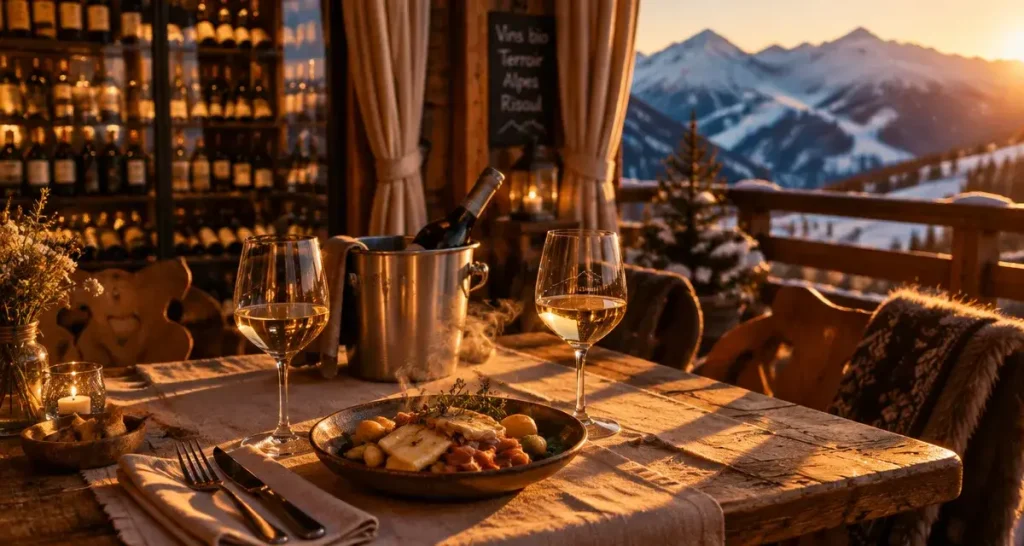 La Bergerie à Risoul réunit restaurant traditionnel, bar à vin et cave à vin